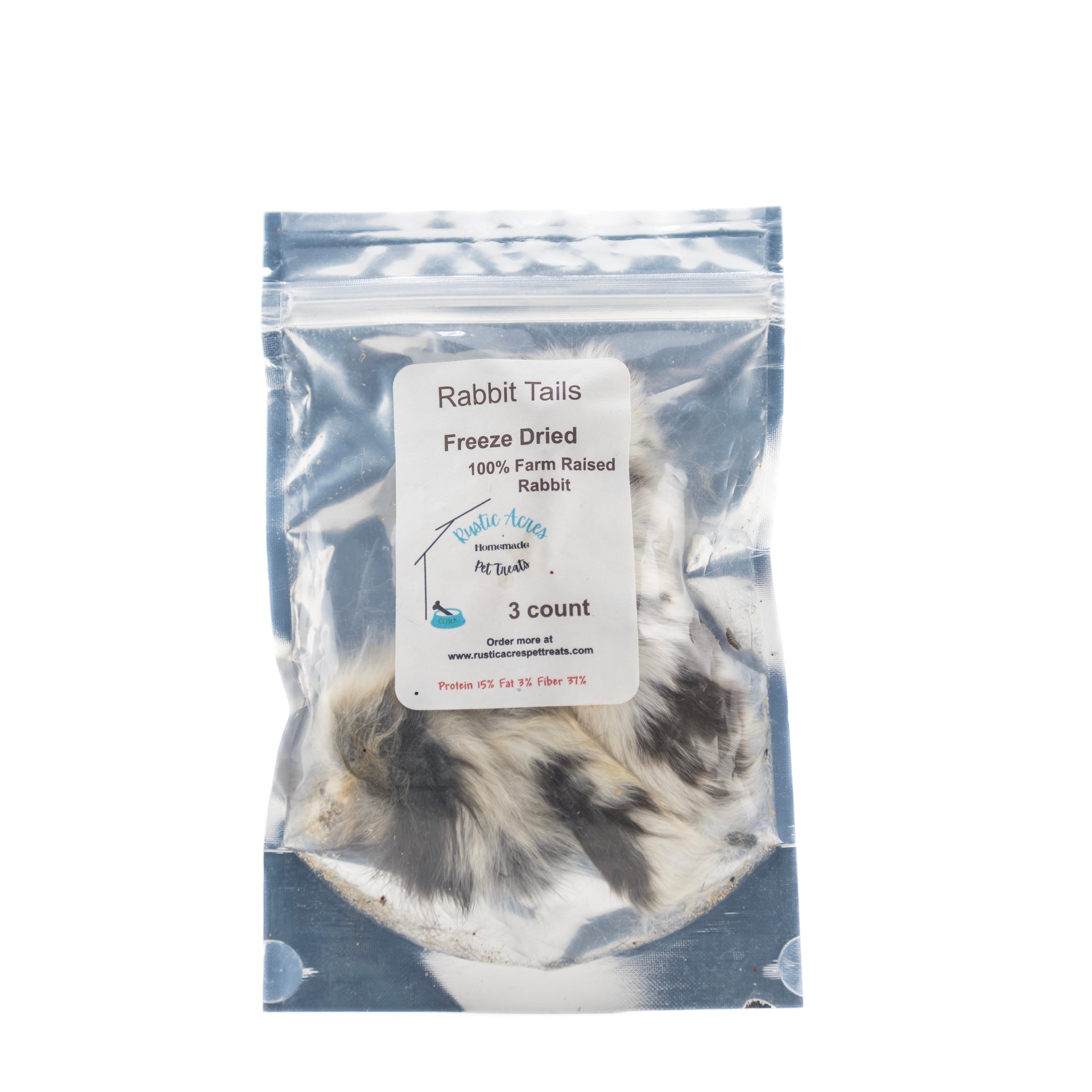 Rabbit tails – Rustic Acres Pet Treats